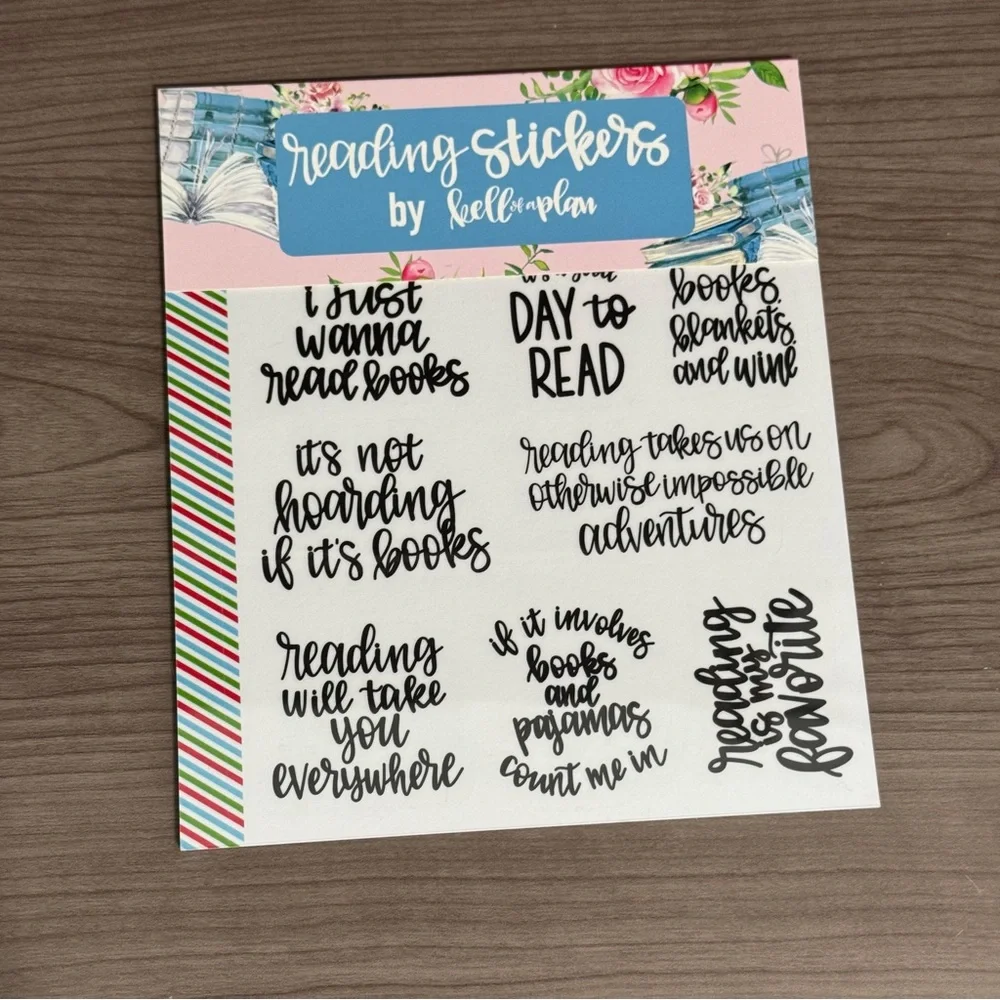 KellofaPlan Reading Sticker Pack